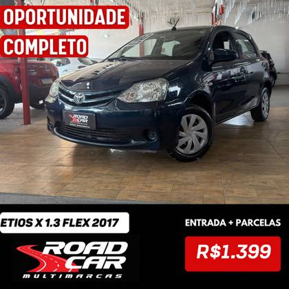 TOYOTA ETIOS 1.3 X 16V FLEX 4P MANUAL